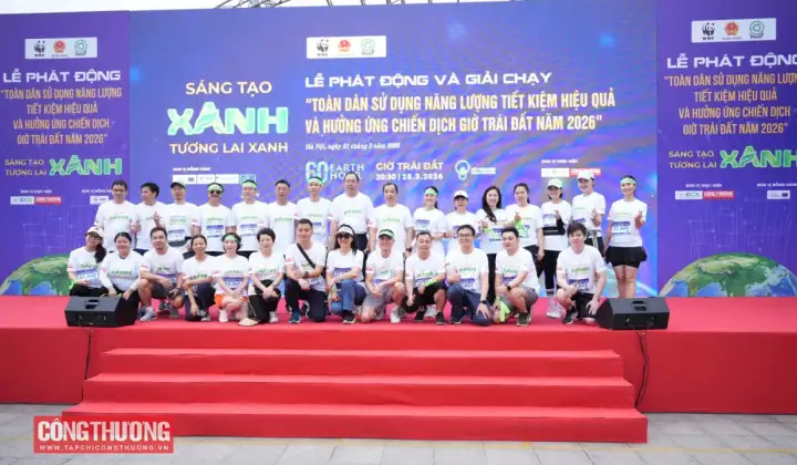 Tập đoàn Điện lực Việt Nam: Lan tỏa thông điệp sử dụng năng lượng tiết kiệm và hiệu quả từ những bước chạy “xanh”