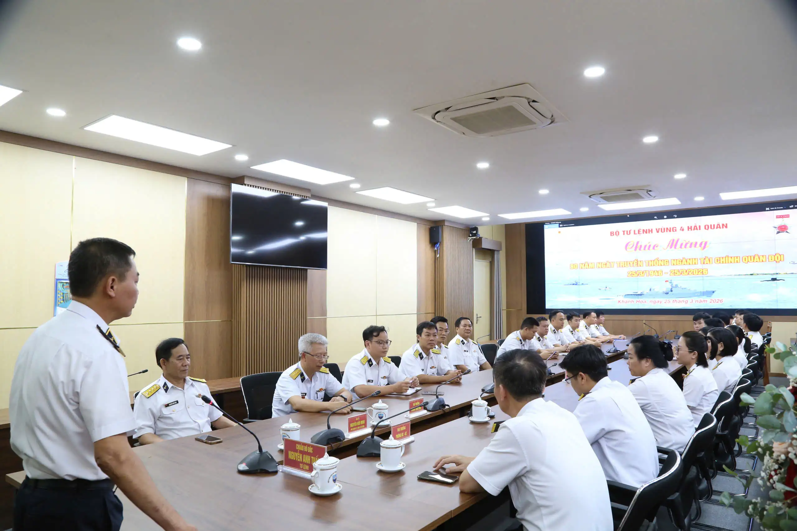 Vùng 4 Hải quân chúc mừng 80 năm Ngày truyền thống ngành Tài chính Quân đội 2 Vùng 4 Hải quân chúc mừng 80 năm Ngày truyền thống ngành Tài chính Quân đội