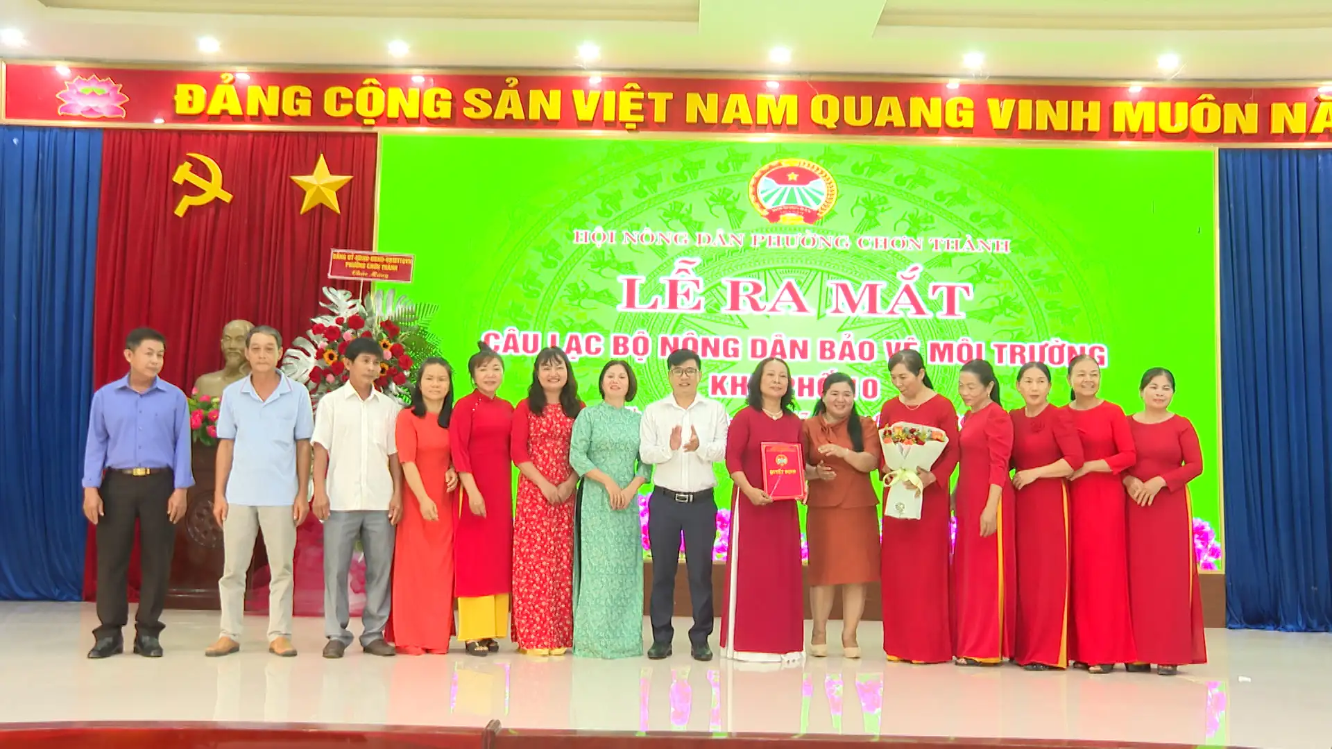 Hội Nông dân phường Chơn Thành họp mặt kỷ niệm 65 năm Ngày thành lập Hội Nông dân giải phóng miền Nam