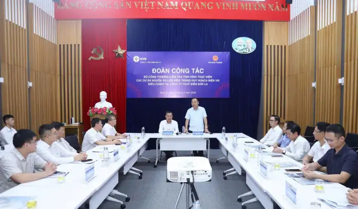 Bộ Công Thương kiểm tra tiến độ dự án điện theo Quy hoạch Điện VIII điều chỉnh tại tỉnh Sơn La