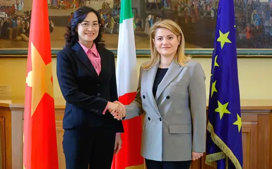 Việt Nam – Italia thúc đẩy hợp tác phát triển kinh tế, thương mại, văn hóa
