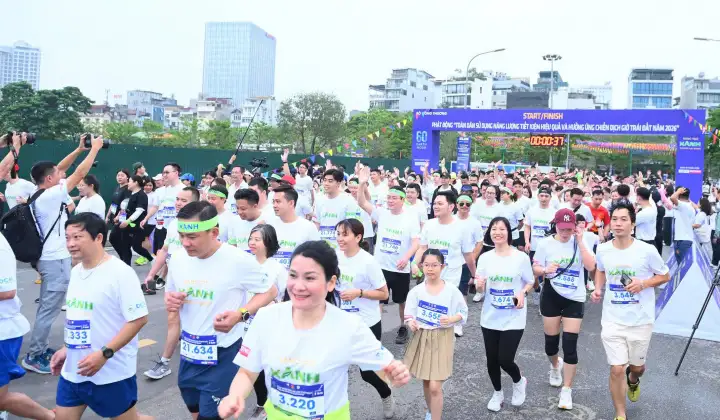 Cảm xúc Top 3 Giải chạy trực tuyến: Lan tỏa thông điệp “Sáng tạo xanh – Tương lai xanh” từ những bước chạy