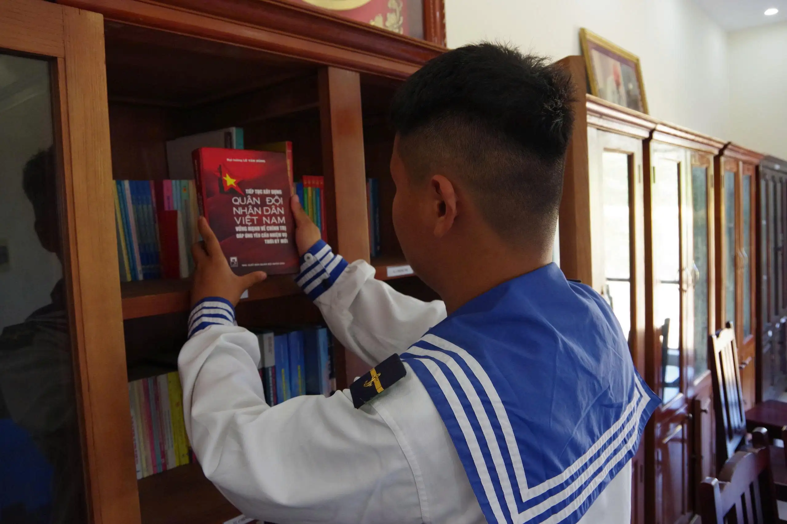 Trung tâm BĐKT 719: Hưởng ứng Ngày sách và văn hóa đọc Việt Nam, bồi đắp tri thức và bản lĩnh cho bộ đội