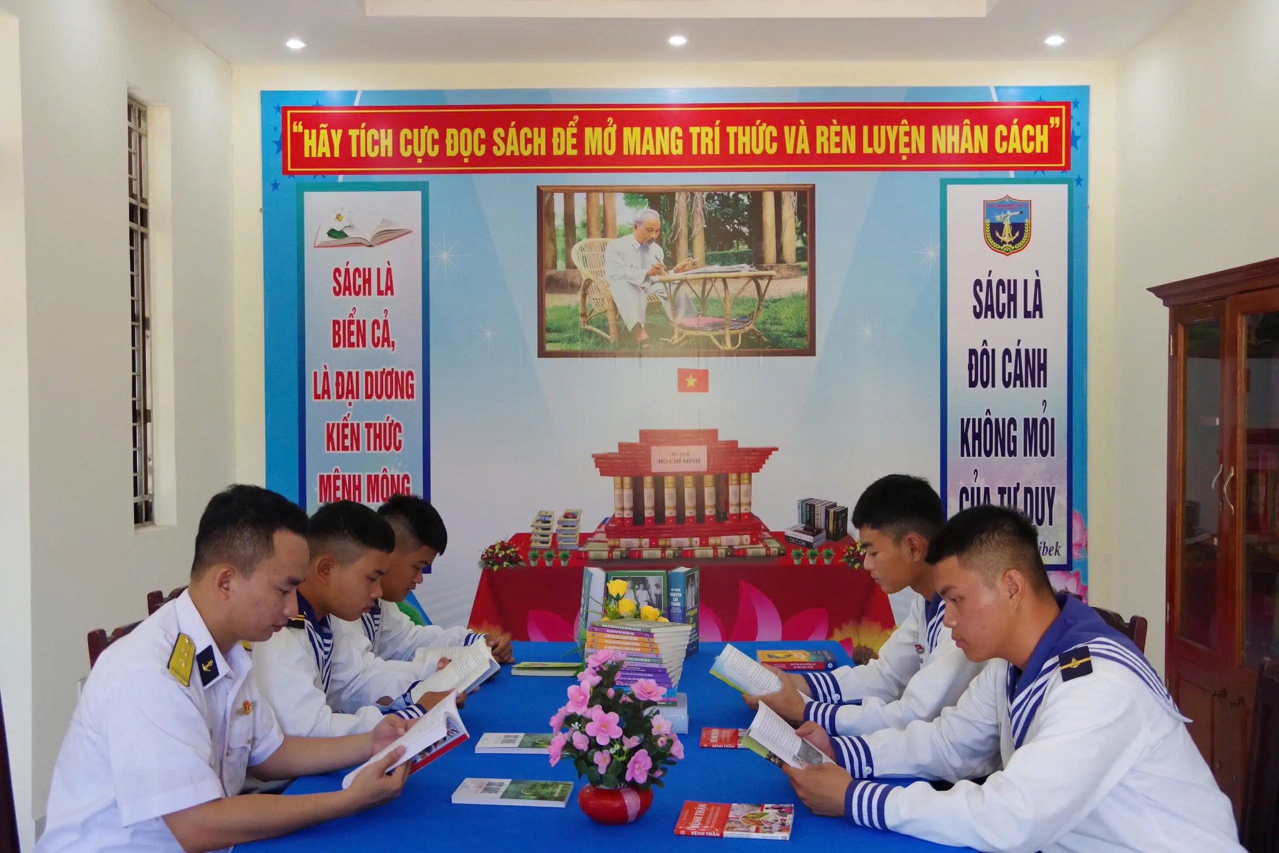 Trung tâm BĐKT 719: Hưởng ứng Ngày sách và văn hóa đọc Việt Nam, bồi đắp tri thức và bản lĩnh cho bộ đội