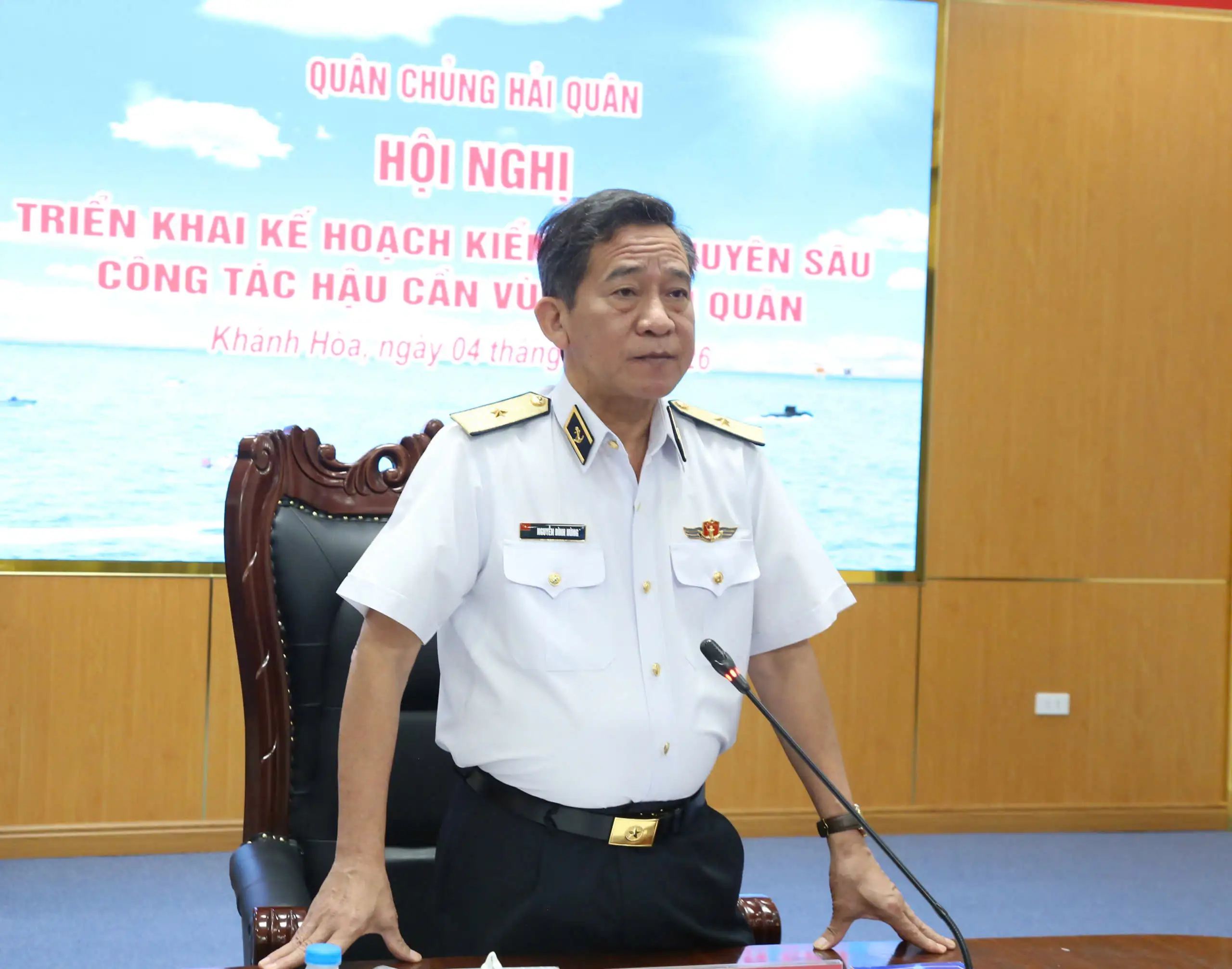 Quân chủng hải quân kiểm tra công tác hậu cần tại Vùng 4