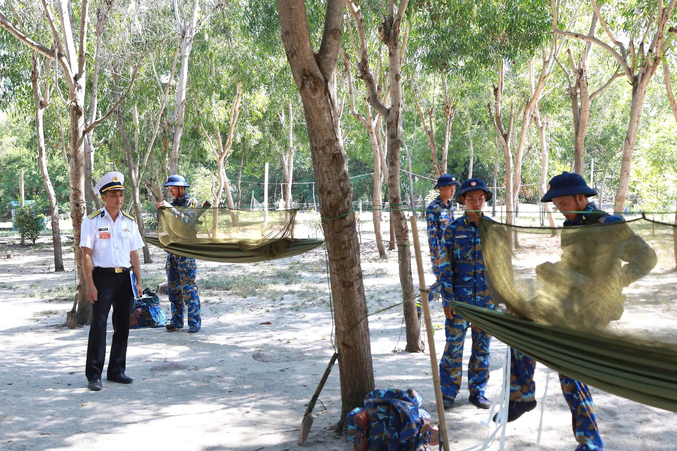 Vùng 4 Hải quân tổ chức hội thao đại đội huấn luyện chiến sĩ mới giỏi năm 2026