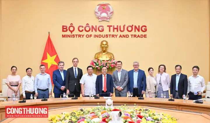 Thứ trưởng Nguyễn Hoàng Long làm việc với Tập đoàn NOVATEK về hợp tác trong lĩnh vực LNG