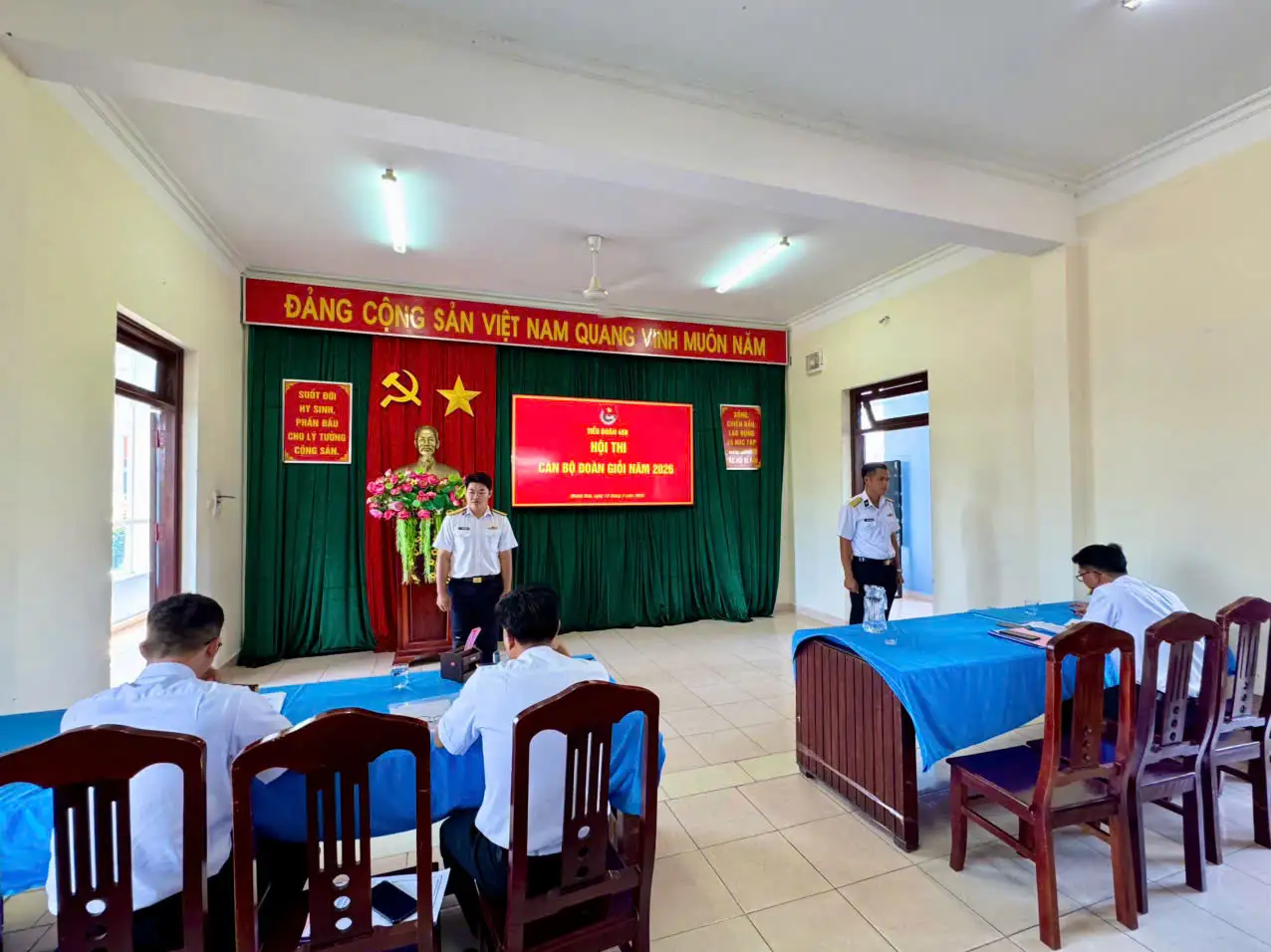 Đoàn cơ sở Tiểu đoàn 458, Vùng 4 Hải quân tổ chức Hội thi cán bộ đoàn giỏi năm 2026