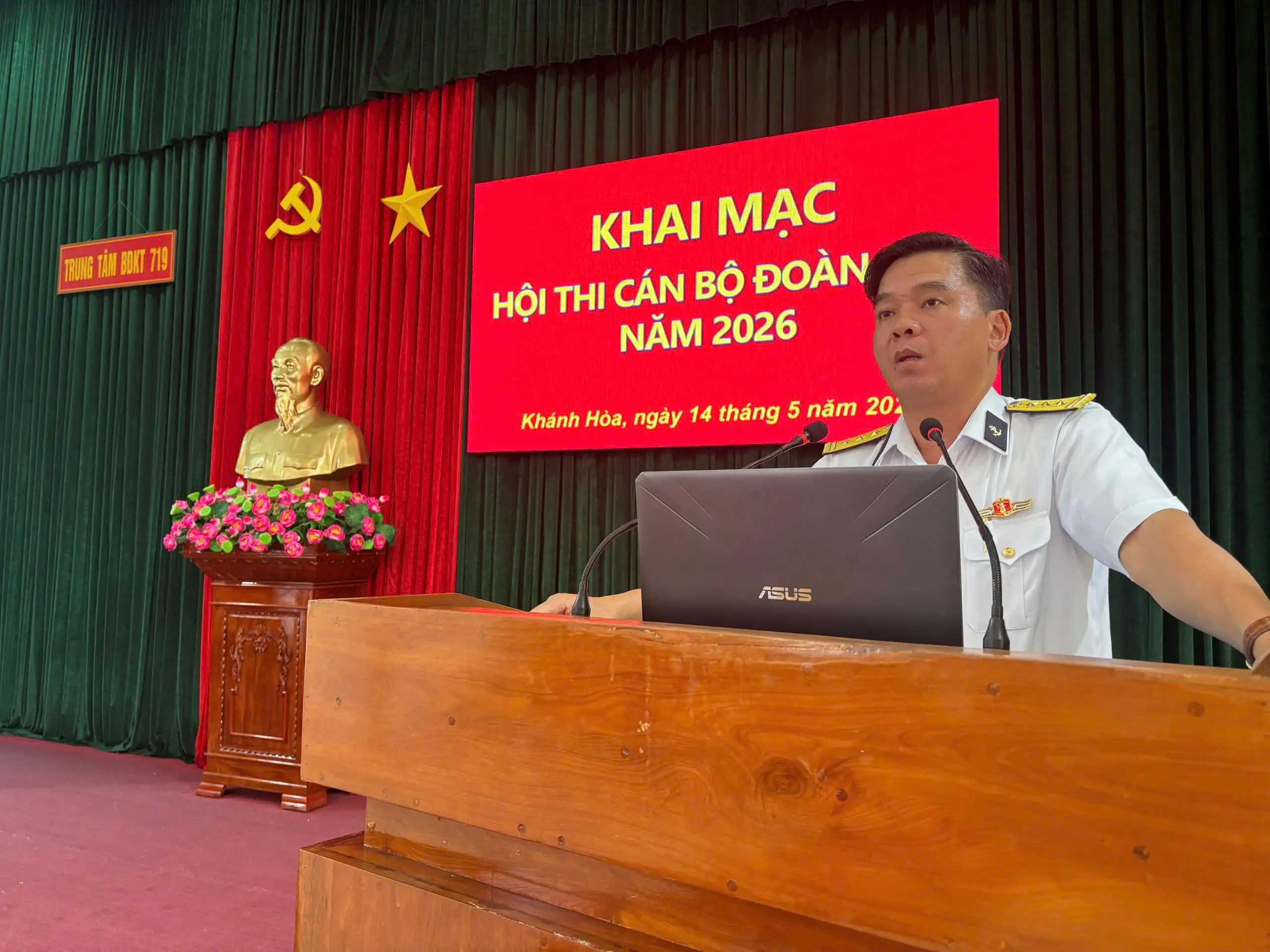 Trung tâm Bảo đảm Kỹ thuật 719, Vùng 4 Hải quân tổ chức hội thi cán bộ đoàn giỏi năm 2026 4 Trung tâm Bảo đảm Kỹ thuật 719, Vùng 4 Hải quân tổ chức hội thi cán bộ đoàn giỏi năm 2026
