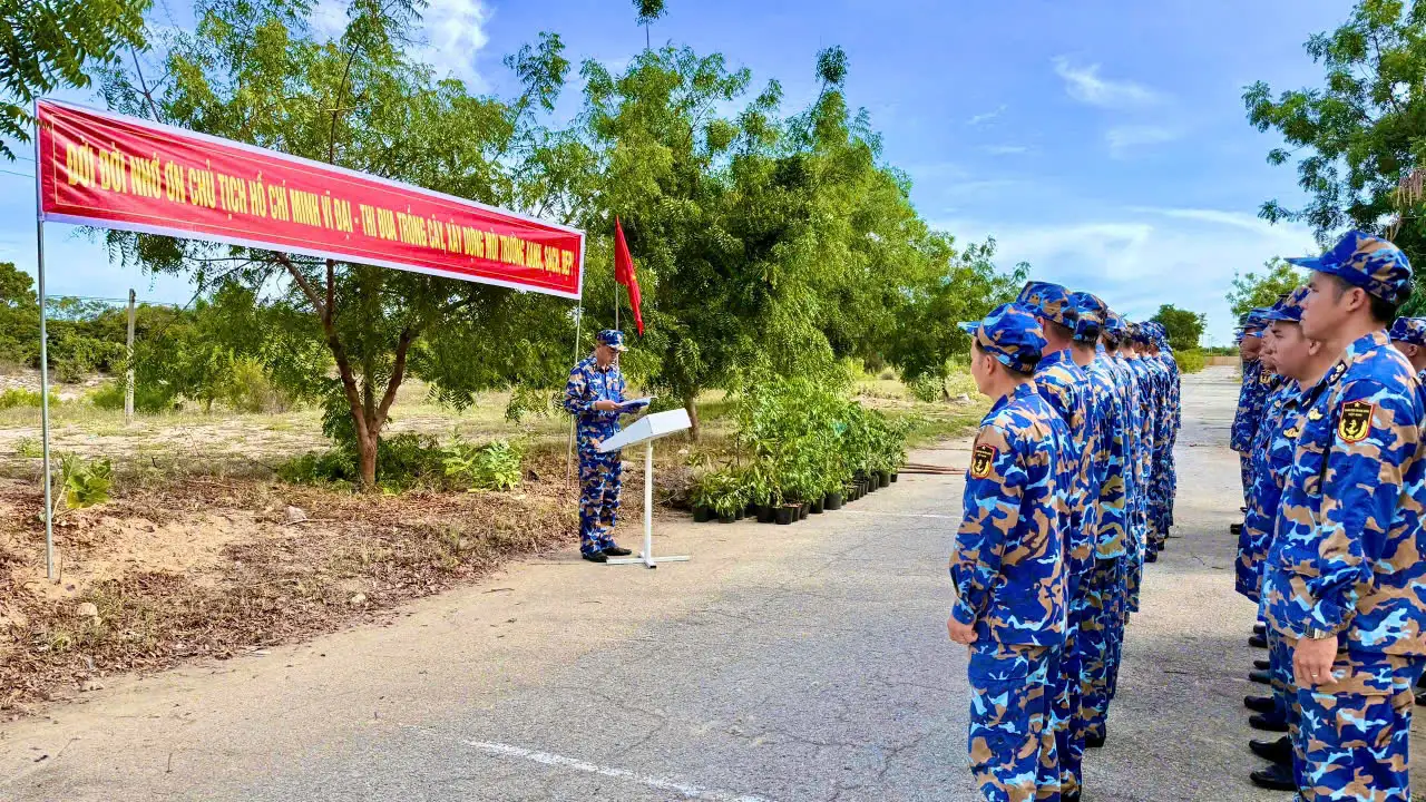 Tiểu đoàn 458 phát động Tết trồng cây “Đời đời nhớ ơn Bác Hồ”