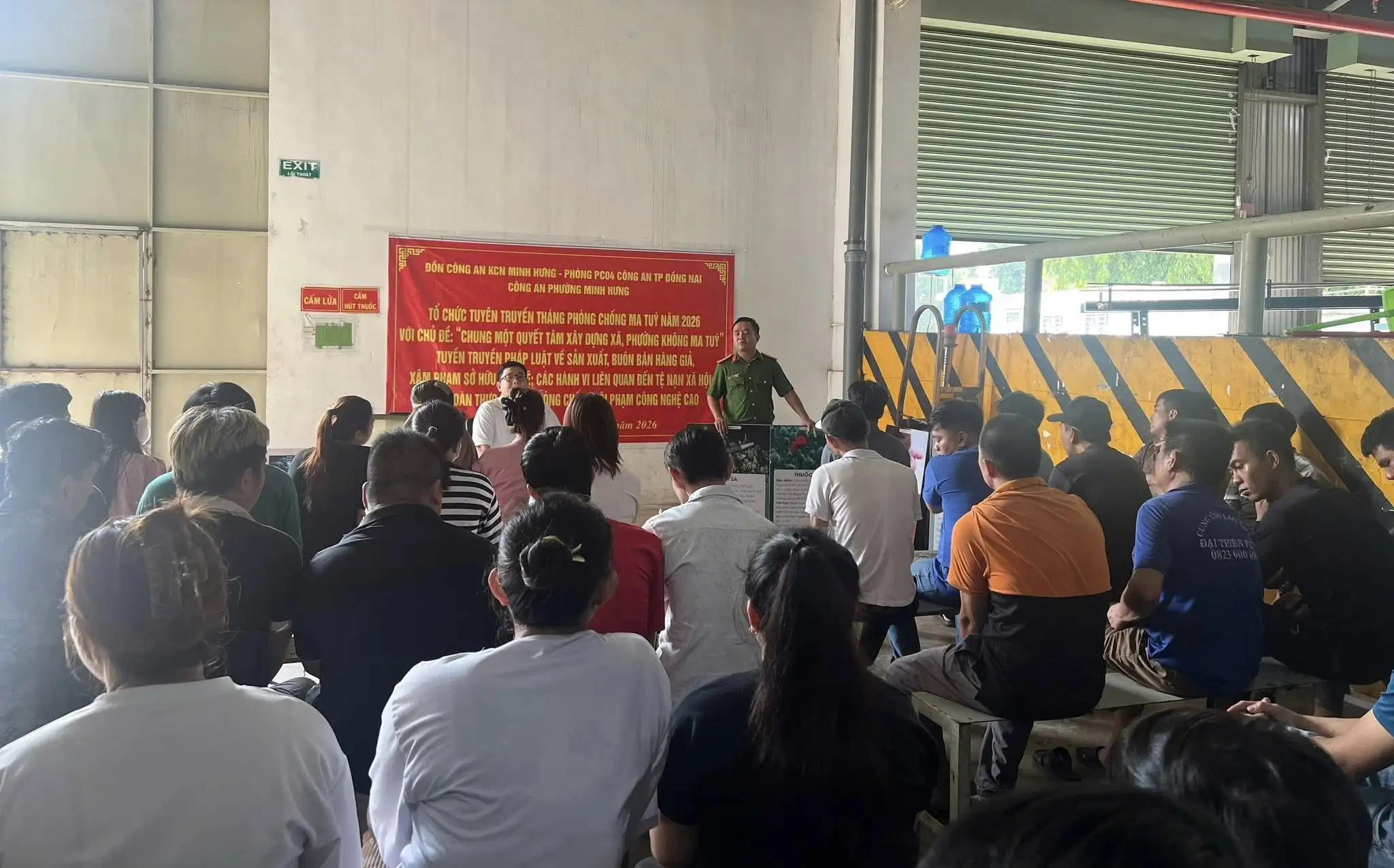 TP. Đồng Nai: Đồn Công an KCN Minh Hưng đẩy mạnh tuyên truyền tháng phòng, chống ma túy năm 2026 5 TP. Đồng Nai: Đẩy mạnh tuyên truyền tháng phòng, chống ma túy năm 2026