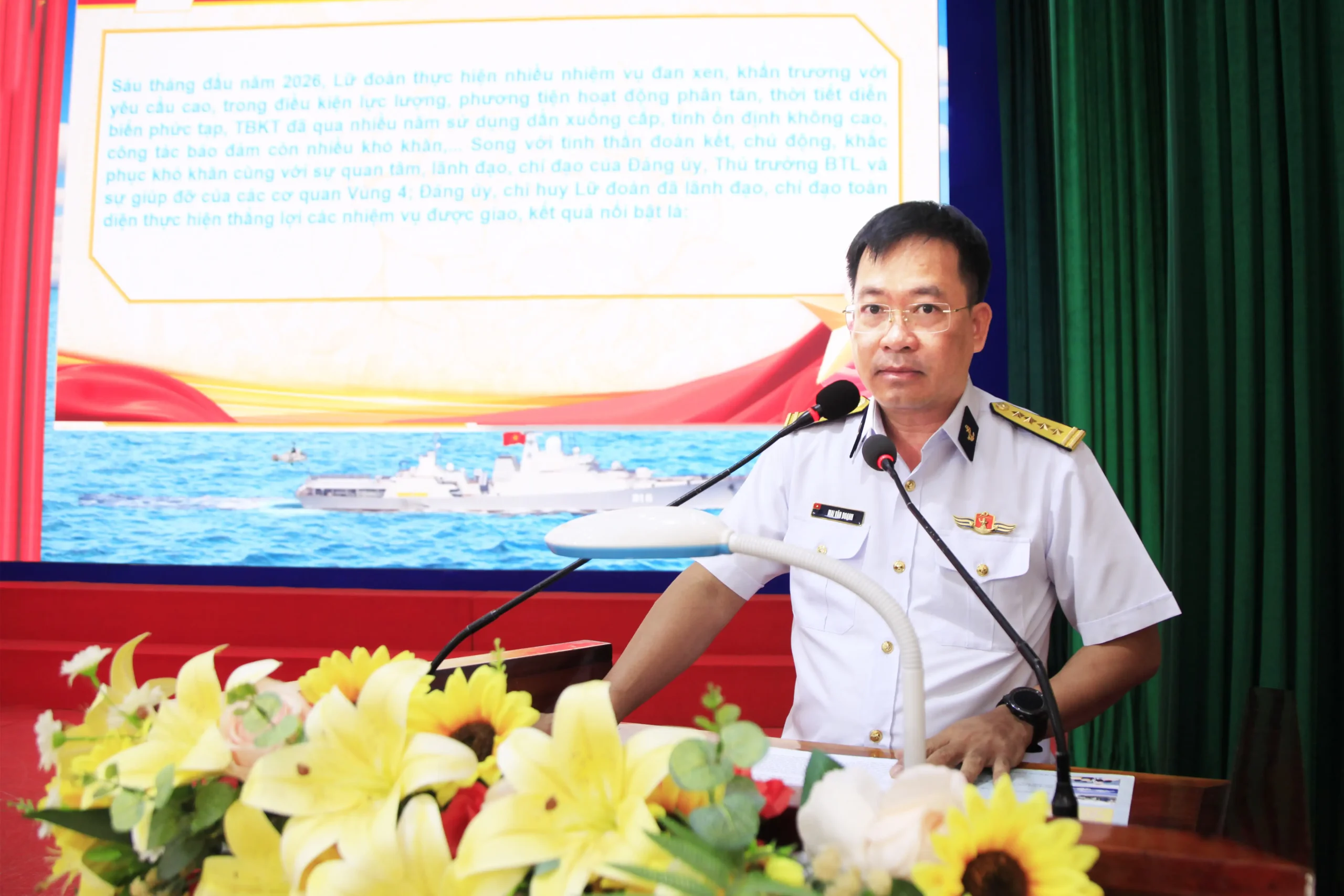 Lữ đoàn 162, Vùng 4 Hải quân hoàn thành xuất sắc nhiệm vụ 6 tháng đầu năm 2026 1 Lữ đoàn 162, Vùng 4 Hải quân hoàn thành xuất sắc nhiệm vụ 6 tháng đầu năm 2026