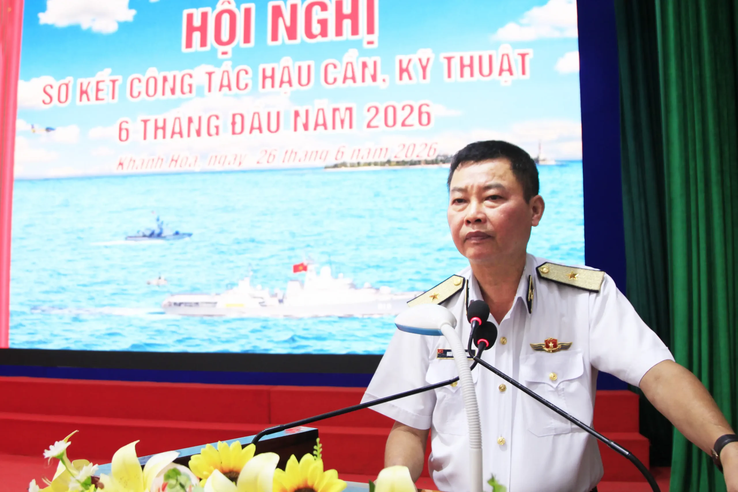 Vùng 4 Hải quân bảo đảm tốt hậu cần, kỹ thuật cho các nhiệm vụ 6 tháng đầu năm 2026.