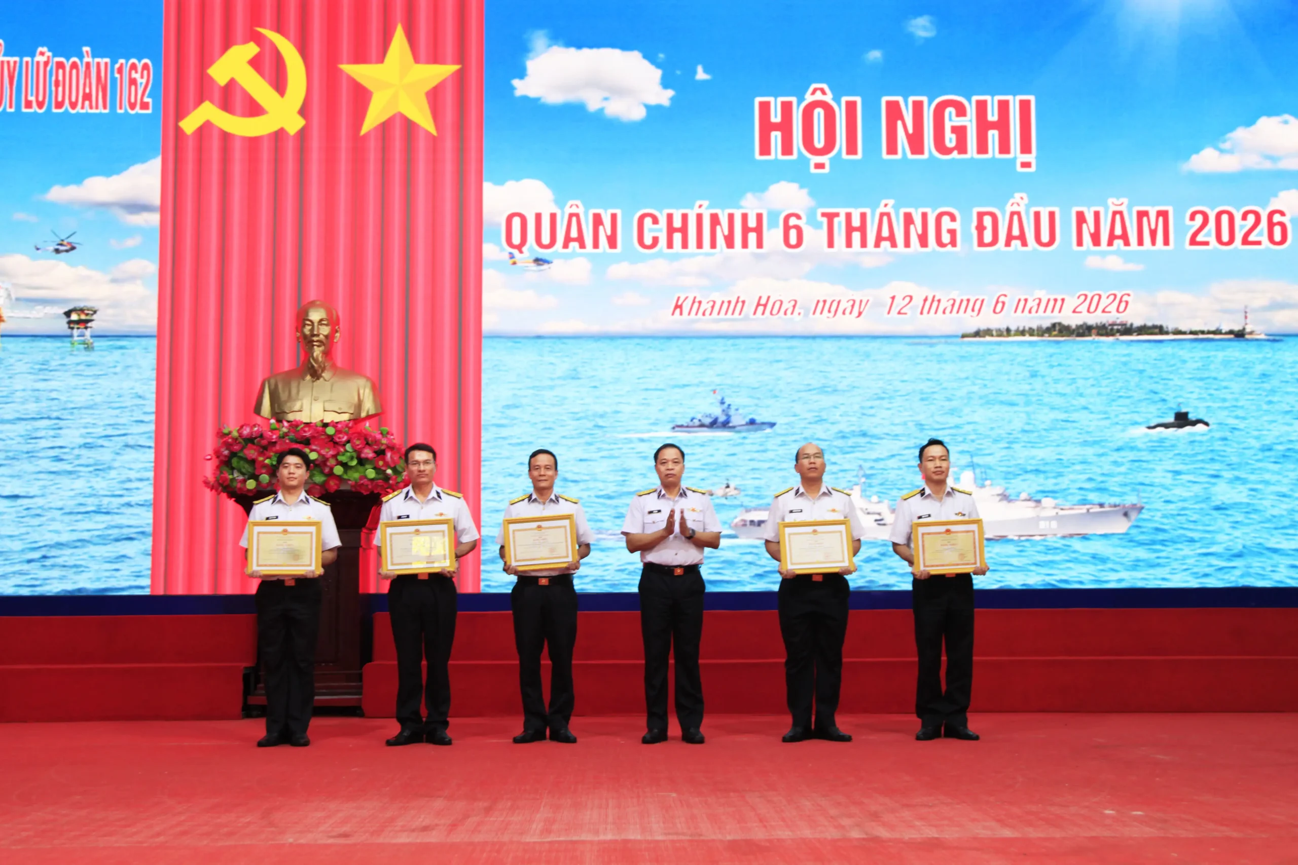 Lữ đoàn 162, Vùng 4 Hải quân hoàn thành xuất sắc nhiệm vụ 6 tháng đầu năm 2026
