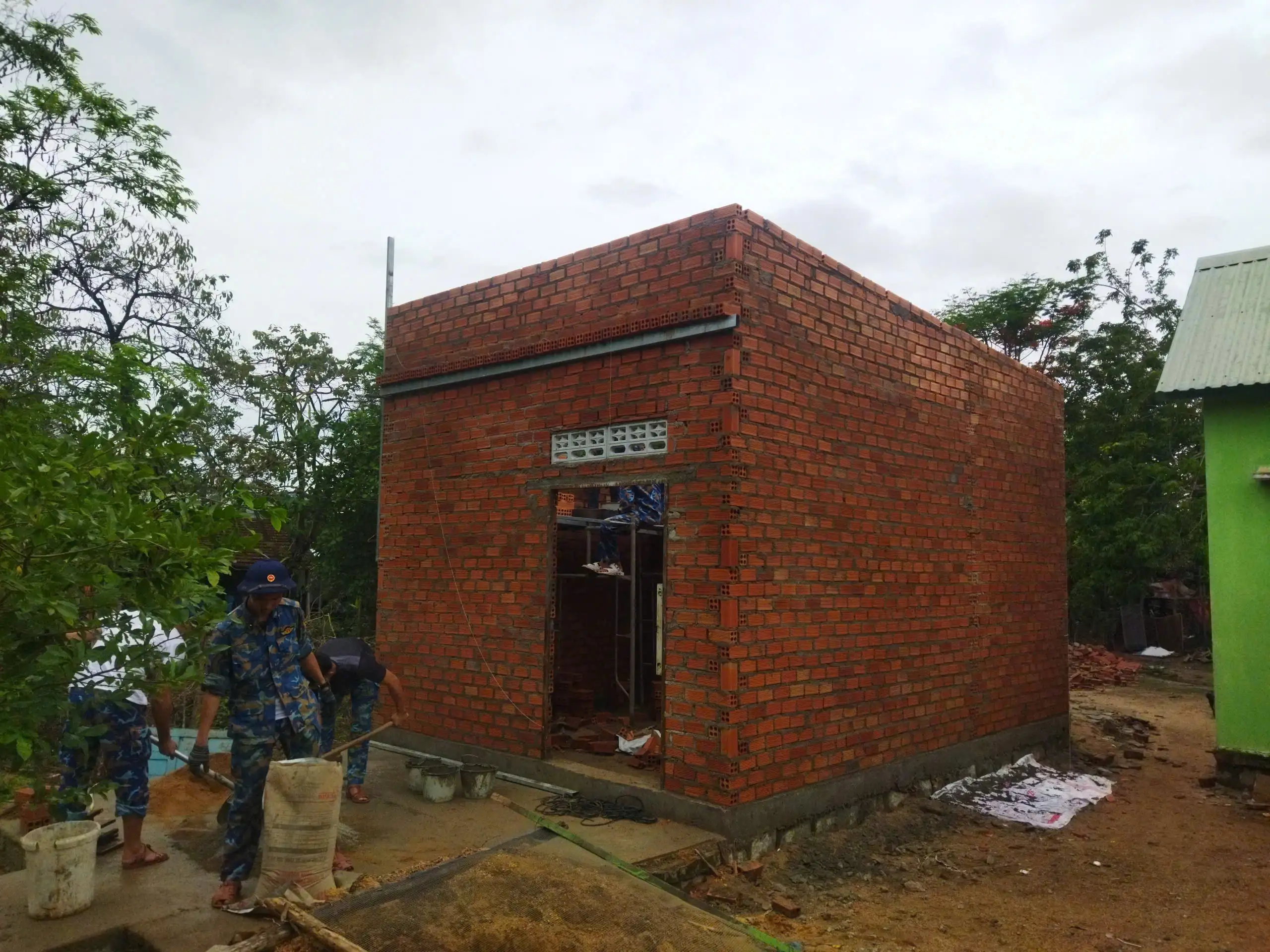 Trung tâm Bảo đảm kỹ thuật 719 phối hợp tổ chức Lễ khởi công xây nhà cho gia đình chính sách 2 Trung tâm Bảo đảm kỹ thuật 719 phối hợp tổ chức Lễ khởi công xây nhà cho gia đình chính sách