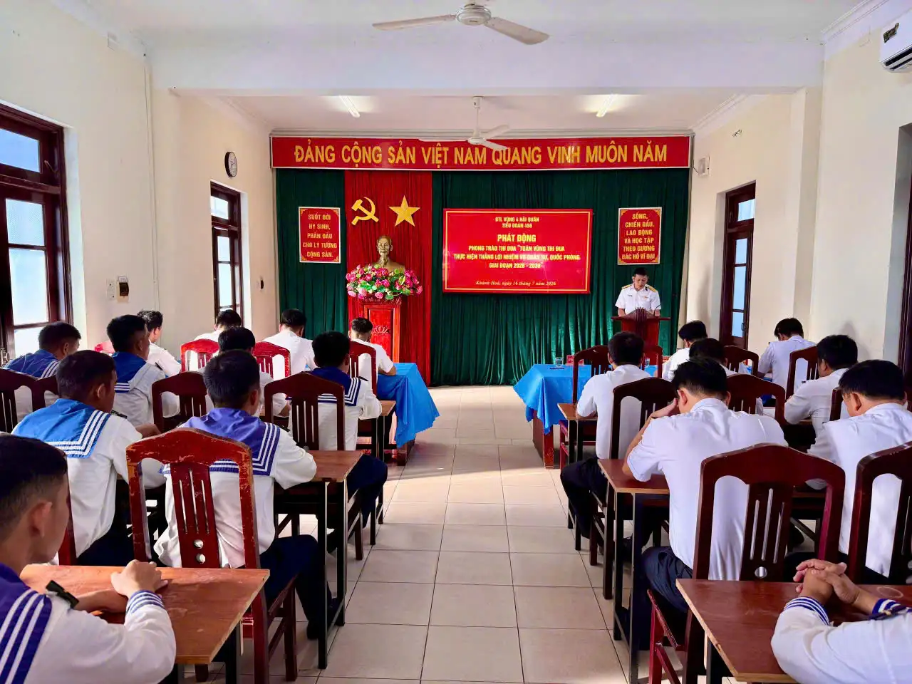 Tiểu đoàn 458 phát động phong trào thi đua “Toàn quân thực hiện thắng lợi nhiệm vụ quân sự, quốc phòng giai đoạn 2026 - 2030” 1 Tiểu đoàn 458 phát động phong trào thi đua “Toàn quân thực hiện thắng lợi nhiệm vụ quân sự, quốc phòng giai đoạn 2026 – 2030”
