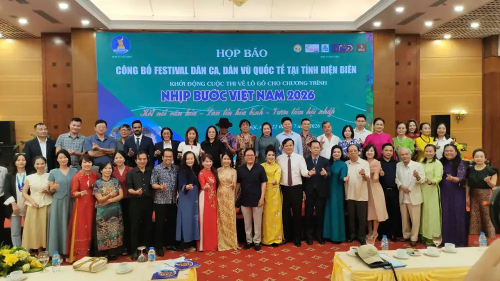 Festival Dân ca, Dân vũ Quốc tế 2026 được tổ chức tại Điện Biên