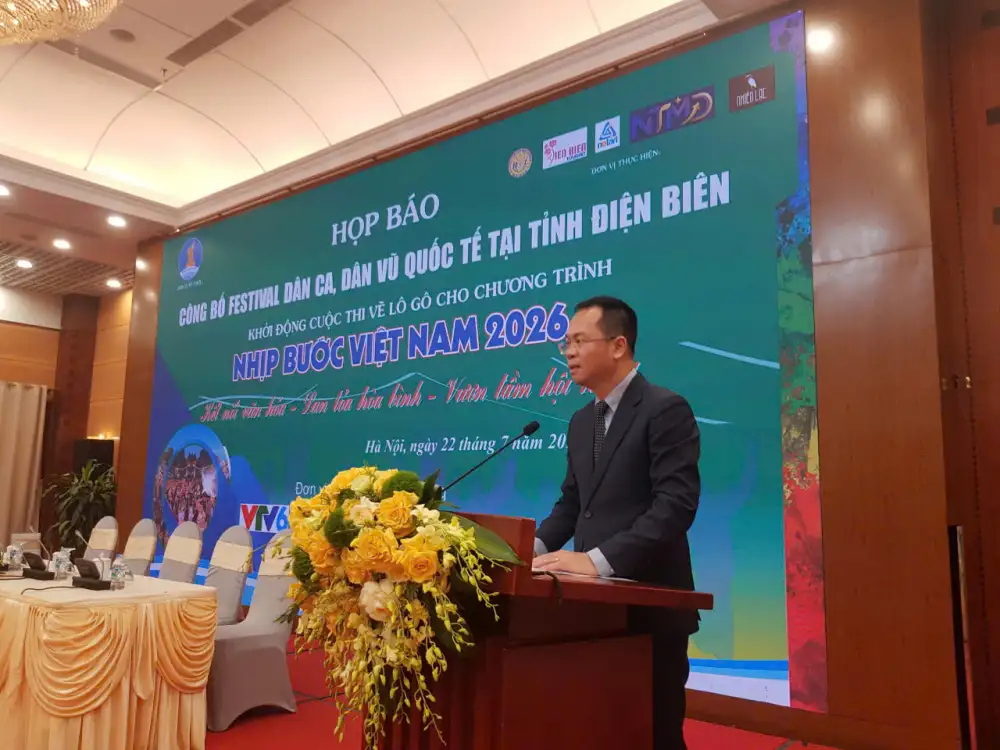 Festival Dân ca, Dân vũ Quốc tế 2026 được tổ chức tại Điện Biên