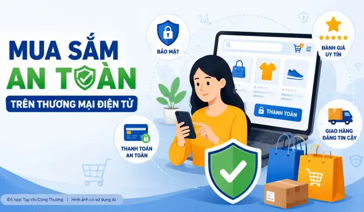 Trang bị kỹ năng để mua sắm an toàn trên thương mại điện tử