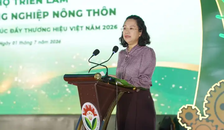 Khai mạc Hội chợ triển lãm sản phẩm công nghiệp nông thôn năm 2026: Khơi nguồn đổi mới, thúc đẩy thương hiệu Việt