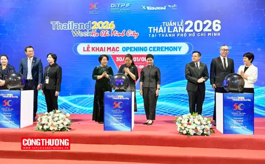 Khai mạc Tuần lễ Thái Lan 2026 tại TP. Hồ Chí Minh