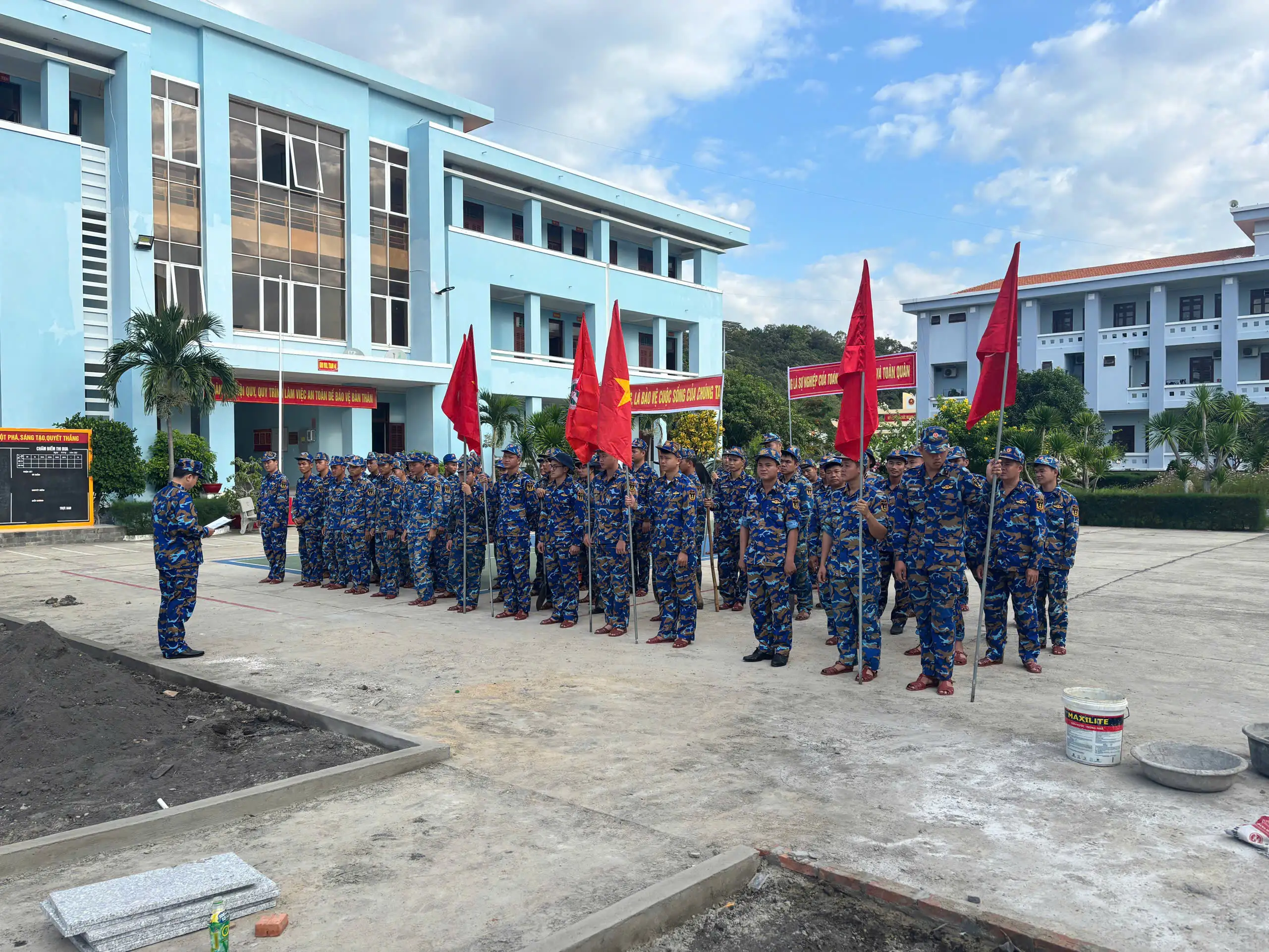 Tuổi trẻ Trung tâm Bảo đảm kỹ thuật 719 tích cực hưởng ứng Chiến dịch Thanh niên tình nguyện hè năm 2026