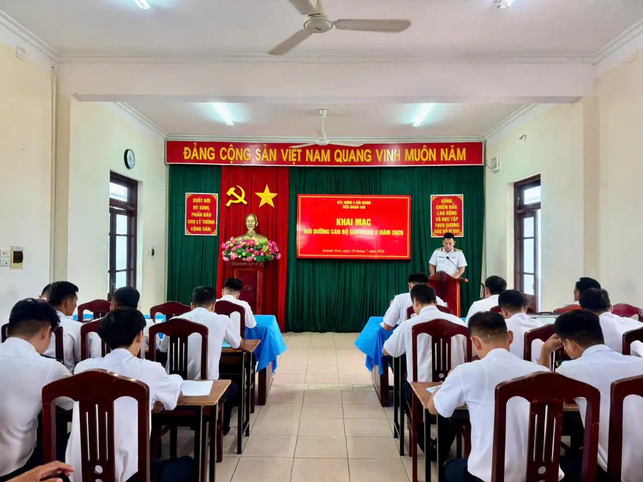 Tiểu đoàn 458 khai mạc tập huấn cán bộ giai đoạn 2
