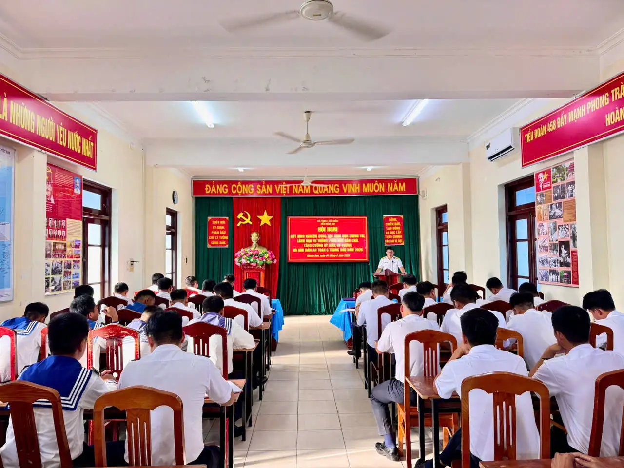 Tiểu đoàn 458 rút kinh nghiệm công tác giáo dục chính trị, lãnh đạo tư tưởng 2 Tiểu đoàn 458 rút kinh nghiệm công tác giáo dục chính trị, lãnh đạo tư tưởng