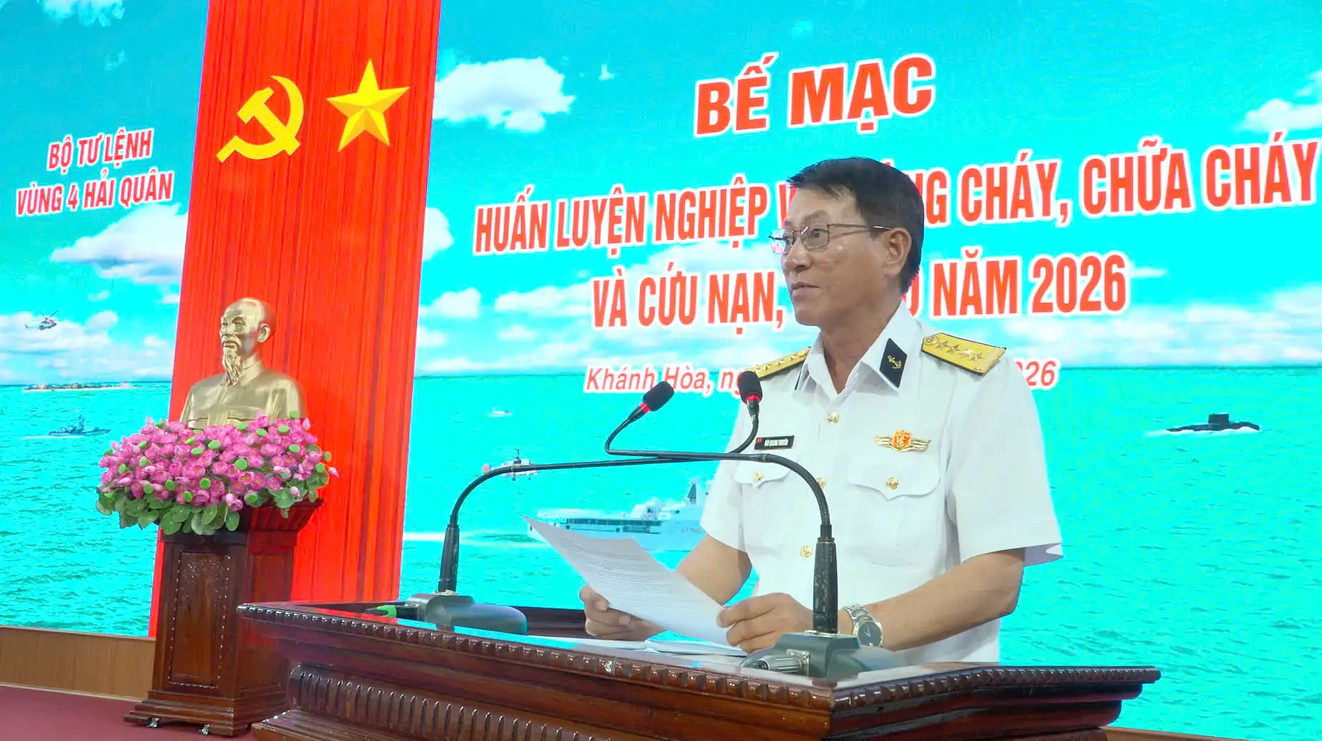 Vùng 4 Hải quân hoàn thành huấn luyện nghiệp vụ pccc và cnch năm 2026 1 Vùng 4 Hải quân hoàn thành huấn luyện nghiệp vụ pccc và cnch năm 2026