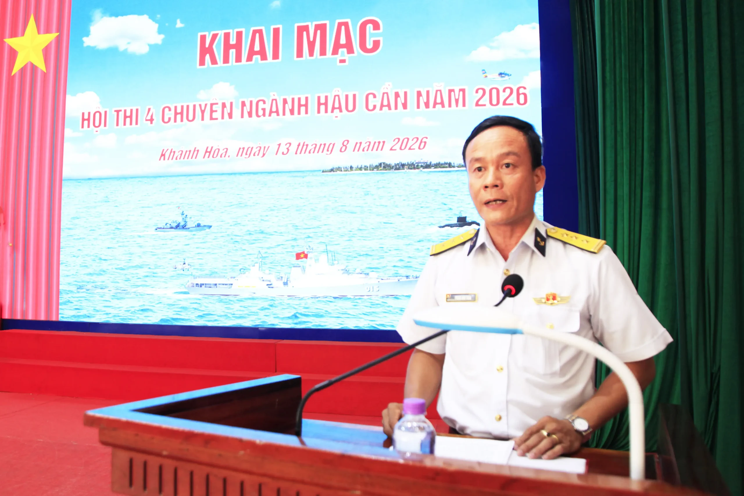Lữ đoàn 162 khai mạc Hội thi 4 chuyên ngành Hậu cần năm 2026