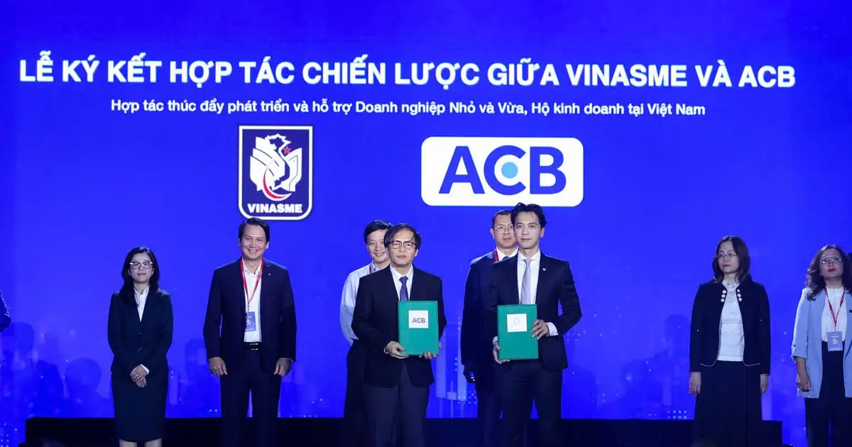 ACB ‘bắt tay’ VINASME hỗ trợ doanh nghiệp khơi thông nguồn lực