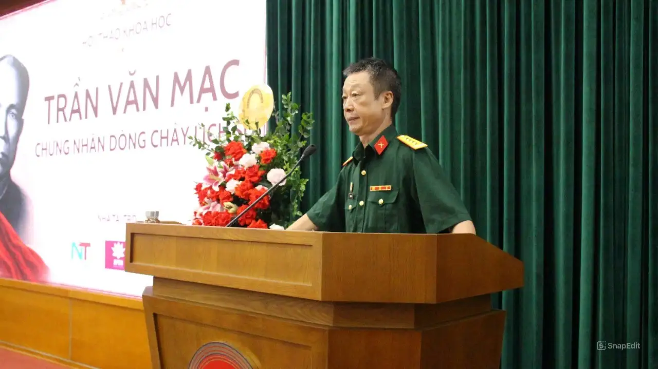 Lễ trao tặng hiện vật và Hội thảo khoa học “Trần Văn Mạc – chứng nhân dòng chảy lịch sử”