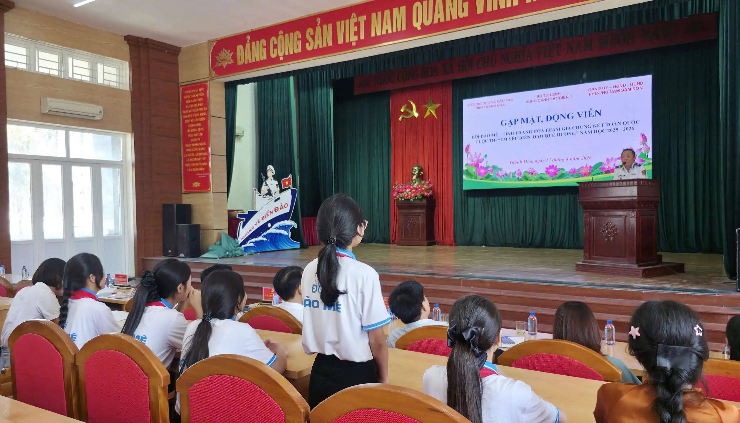 Đội Đảo Mê quyết tâm chinh phục chung kết toàn quốc cuộc thi “Em yêu biển, đảo quê hương”
