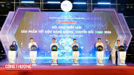 Khai mạc Hội chợ triển lãm sản phẩm tiết kiệm năng lượng và chuyển đổi xanh năm 2026