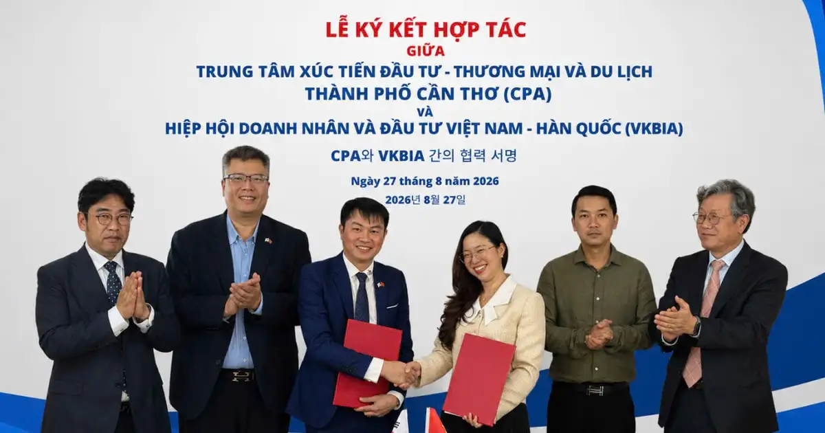 Cần Thơ mở rộng kết nối đầu tư, thương mại, du lịch với Hàn Quốc