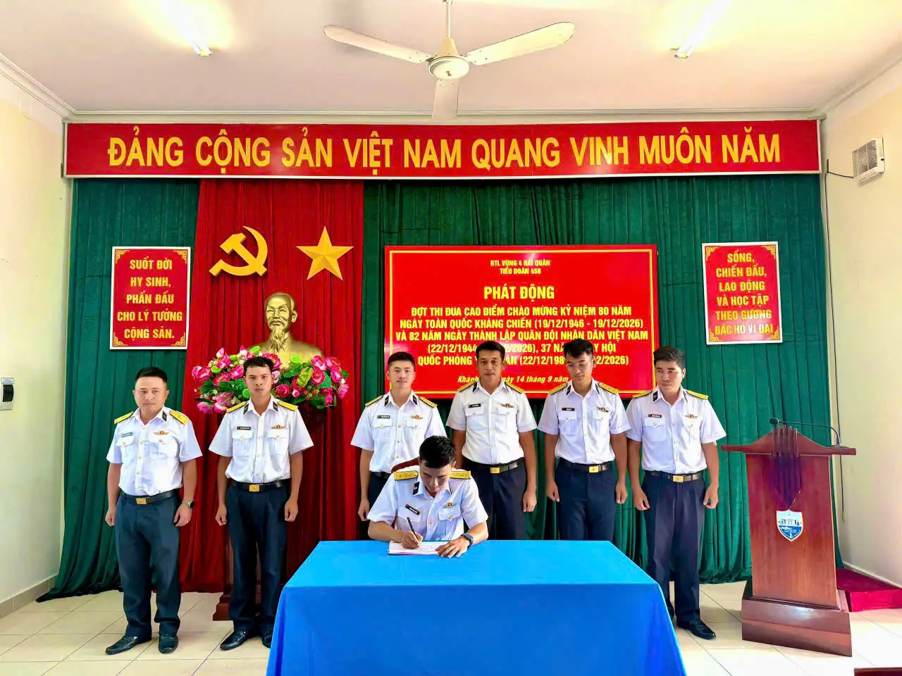 Tiểu đoàn 458 phát động thi đua “80 Ngày thi đua Quyết thắng – Viết tiếp bản hùng ca”