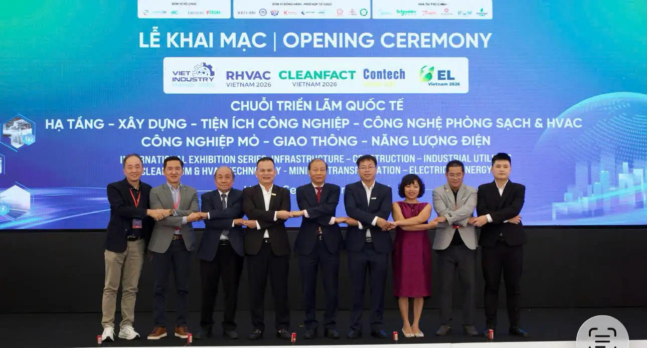 Contech Vietnam 2026 và EL Vietnam 2026: Điểm hẹn công nghệ ngành xây dựng, năng lượng, giao thông