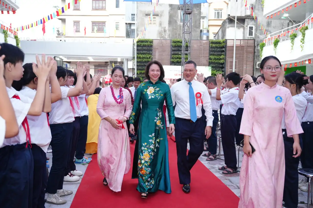 Khánh thành trường THCS Văn Miếu – Quốc Tử Giám và khai giảng năm học mới