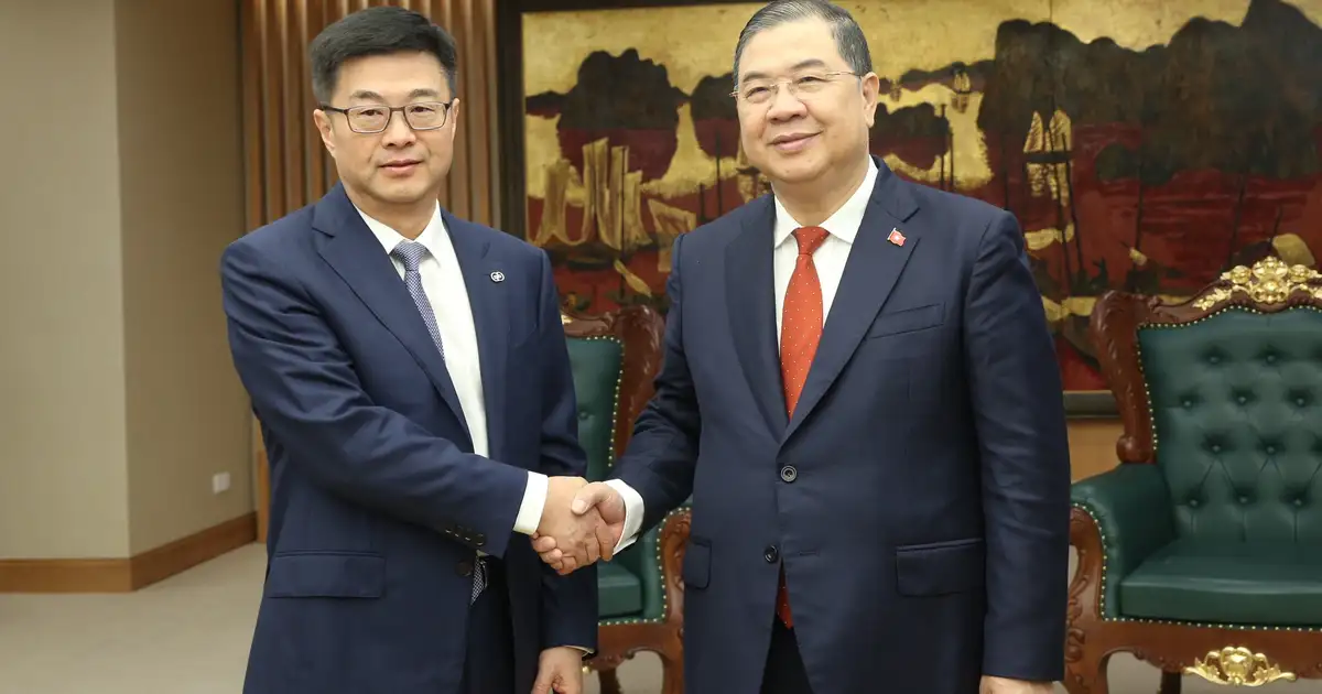 Phó Thủ tướng Thường trực Phạm Gia Túc tiếp Chủ tịch China Eximbank