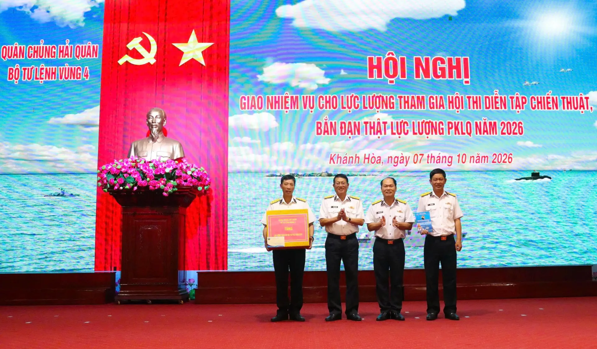 Vùng 4 Hải quân giao nhiệm vụ cho lực lượng tham gia hội thi phòng không lục quân năm 2026 2 Vùng 4 Hải quân giao nhiệm vụ cho lực lượng tham gia hội thi phòng không lục quân năm 2026