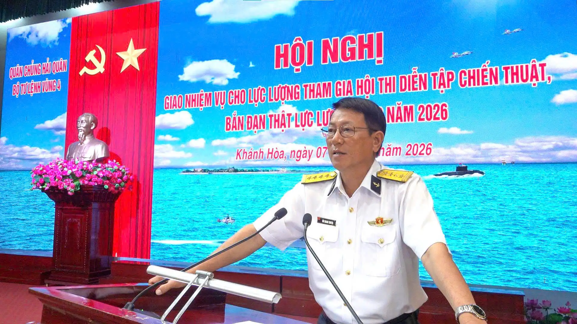 Vùng 4 Hải quân giao nhiệm vụ cho lực lượng tham gia hội thi phòng không lục quân năm 2026 3 Vùng 4 Hải quân giao nhiệm vụ cho lực lượng tham gia hội thi phòng không lục quân năm 2026