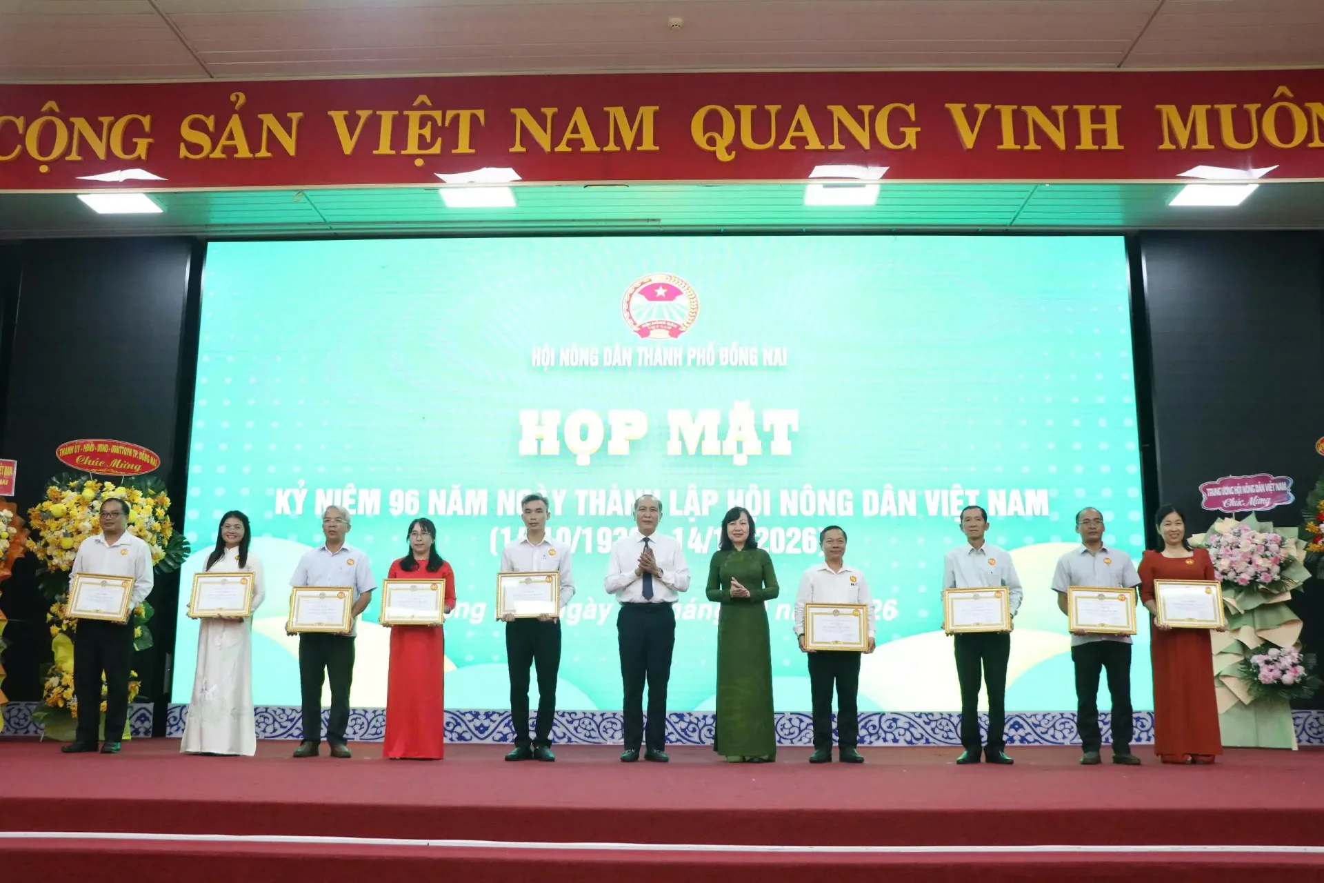 TP. Đồng Nai: Tôn vinh 50 nông dân tiêu biểu và 44 sản phẩm nông nghiệp tiêu biểu năm 2026