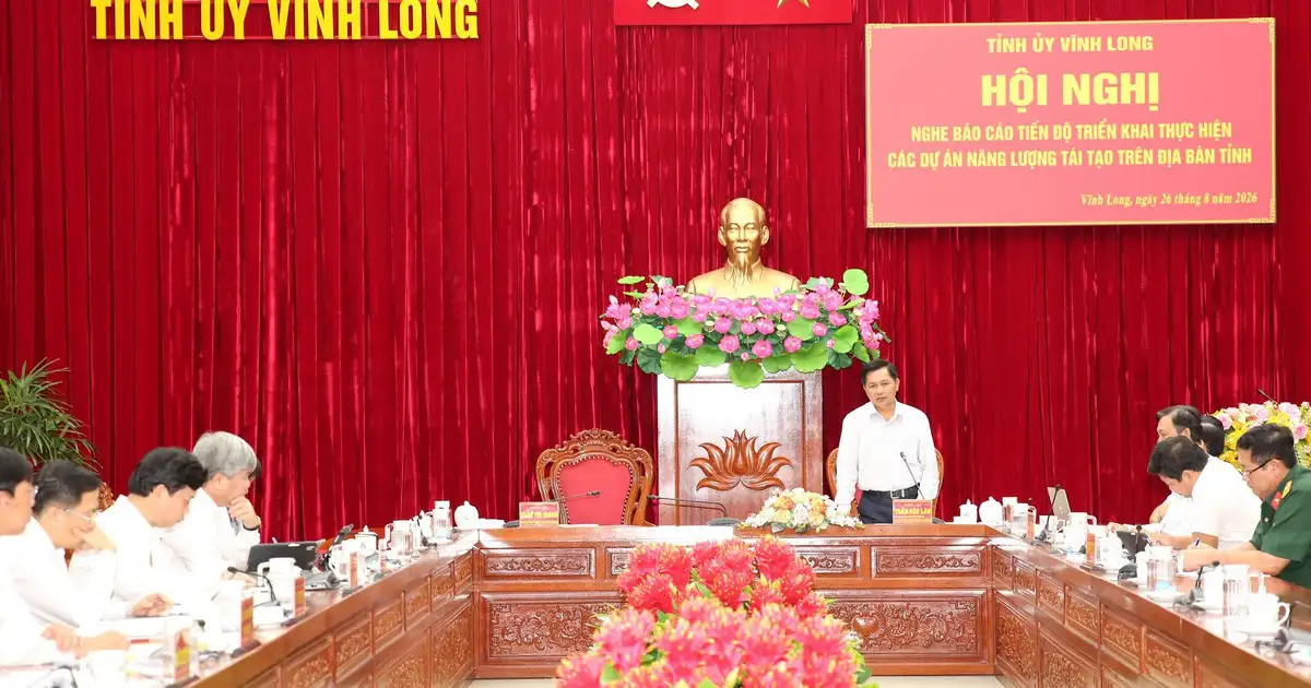 Vĩnh Long xử lý dứt điểm dự án điện gió kéo dài, không để lãng phí nguồn lực