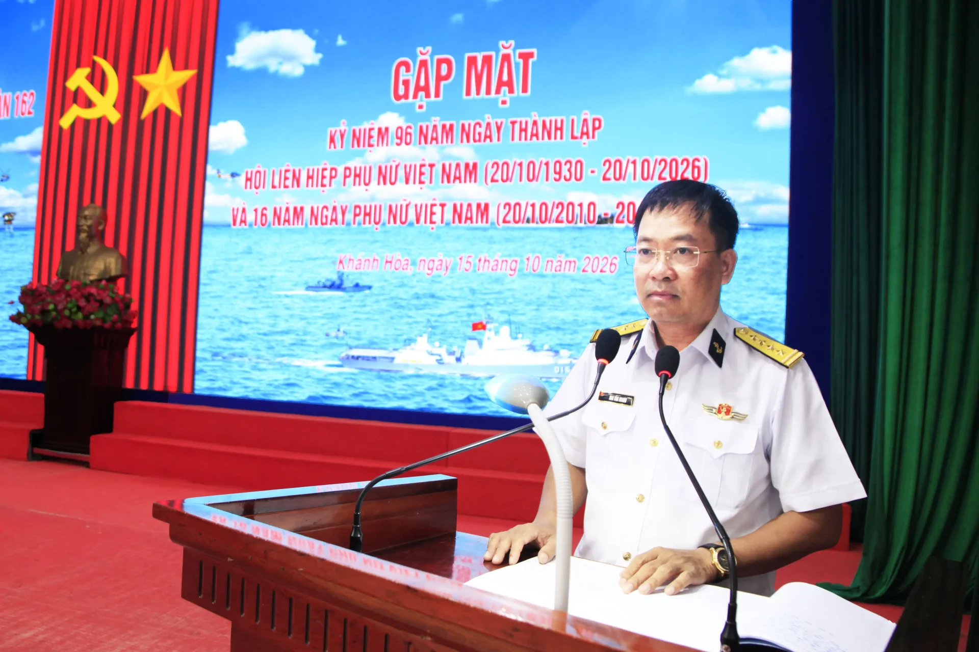 Lữ đoàn 162 gặp mặt hội viên phụ nữ nhân dịp 20-10 1 Lữ đoàn 162 gặp mặt hội viên phụ nữ nhân dịp 20-10
