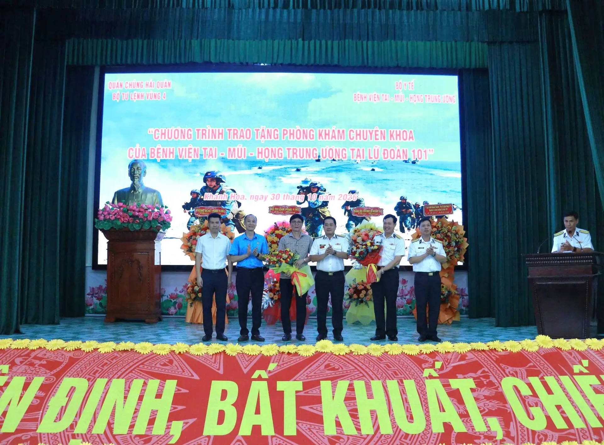 Nâng cao chất lượng chăm sóc sức khỏe bộ đội và nhân dân tại Bệnh xá Lữ đoàn 101