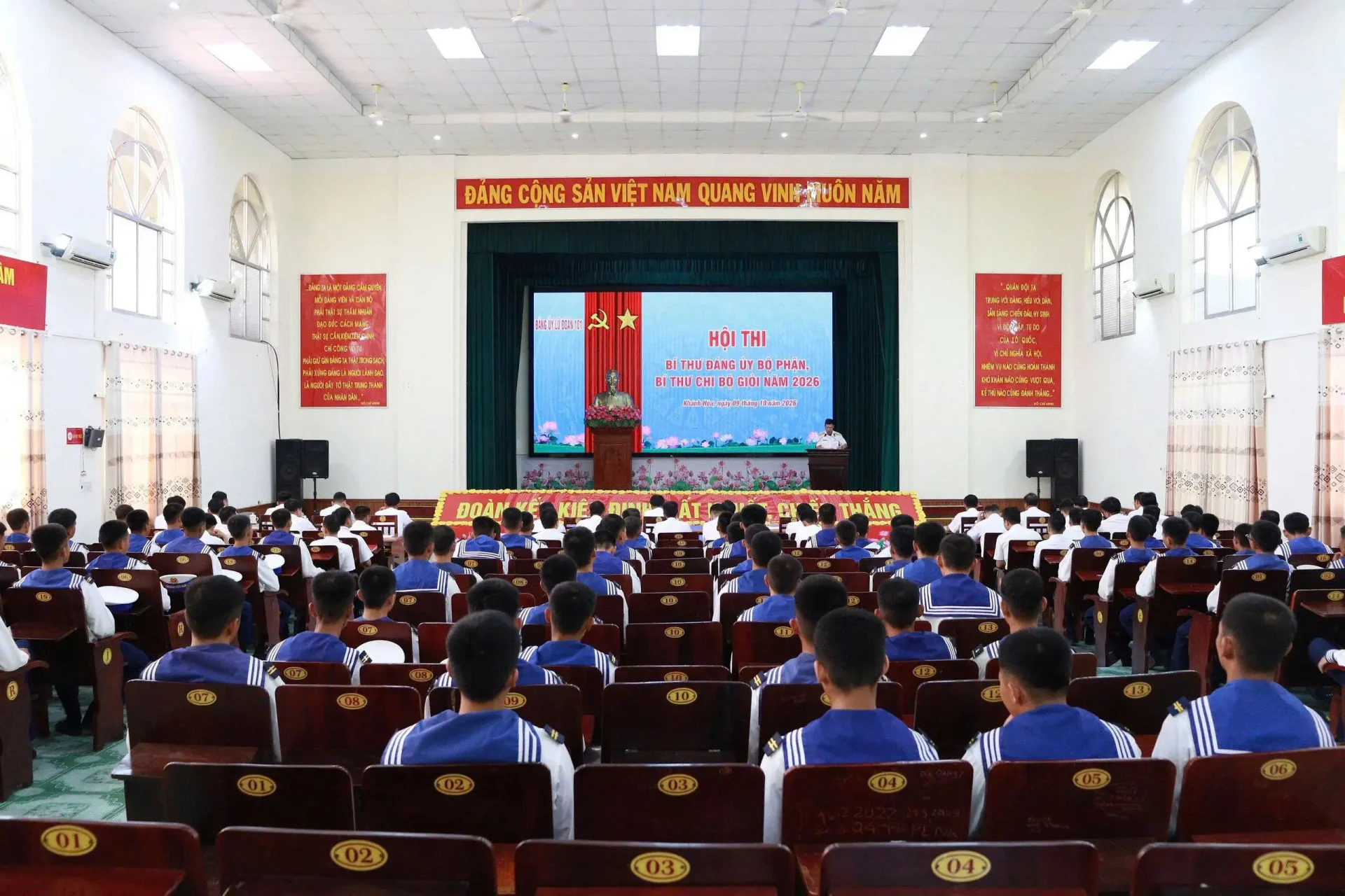 Lữ đoàn 101 khai mạc Hội thi Bí thư đảng ủy bộ phận, bí thư chi bộ giỏi năm 2026 1 Lữ đoàn 101 khai mạc Hội thi Bí thư đảng ủy bộ phận, bí thư chi bộ giỏi năm 2026