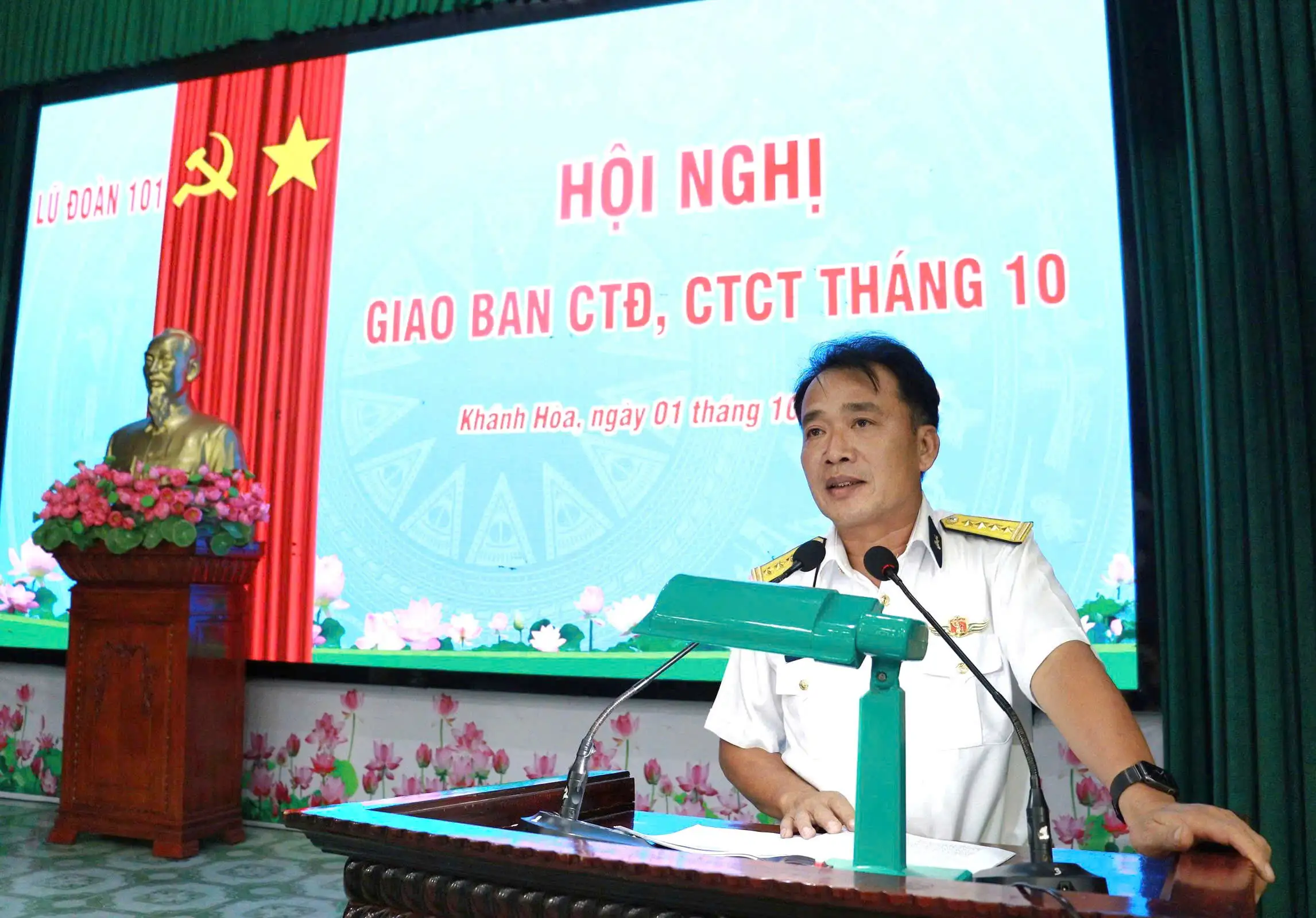 Lữ đoàn 101 phát động đợt thi đua cao điểm “80 ngày thi đua Quyết thắng – Viết tiếp bản hùng ca”
